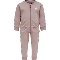 Hummel Survêtement rose ancienne / blanc