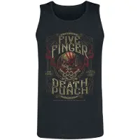 Five Finger Death Punch Débardeur de - 100 Proof - M - pour Homme - noir - Taille M