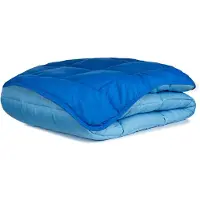 Zelesta Couette Calgary microfibre 220x240 cm gitane et azur