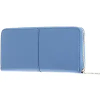 Ted Baker Cuir porte-monnaie Aminne Large Zip around Purse Blue bleu
