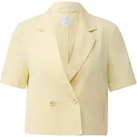 QS Blazer jaune clair