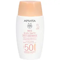 Apivita Bee Sun Safe Daily Age Repair Fluide Tinté SPF 50 50 ml Lait Pour Le Visage