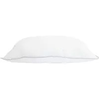 vidaXL Oreiller 2 Pcs Blanc 40 X 80 Cm Fibre De Bambou