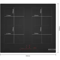 Bosch Taque induction PVQ61CHB1E Matt Design