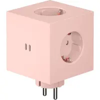 Avolt Square 2 USB-C Prise Extenseur New Pink