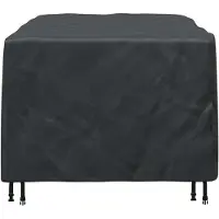 vidaXL Housse pour mobilier d'extérieur Noir 172 x 113 x 73 cm 210D