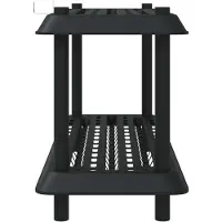 vidaXL Unité de rangement 2 niveaux 100 x 40 x 55,5 cm PP Anthracite