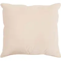 vidaXL Oreiller beige 50 x 50 cm en fibres de kapok