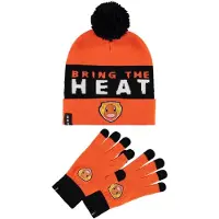 Difuzed Charmander Pokémon Hat And Gloves Orange