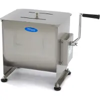 Maxima - Mixeur à viande Gastro - 30 l - 25 kg de viande - Axe unique - Manuall