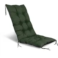 AIO Factory Coussin de jardin 50x50x80 cm pour chaise imperméable vert