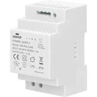 ORNO Bloc d'alimentation pour rail DIN 24VDC 2,5A 60W OR-PSU-1648