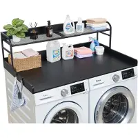 Vevor Comptoir pour Lave Linge et Sèche Linge avec Étagère