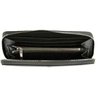 Ted Baker Cuir porte-monnaie Aminne Large Zip around Purse Dk - Green olive
