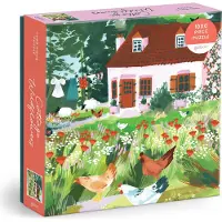 Sonstige Verlage Cottage Wildflowers Puzzle de 1000 pièces dans une boîte carrée