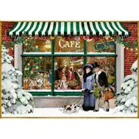 Coppenrath Spiegelburg Puzzle Le Café de Noël - 1000 pièces