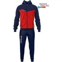 Givova Visa Melange Tracksuit Rouge,Noir 4XL Homme