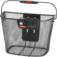 Klickfix Fine Mesh With Light Clip Basket 16l Noir