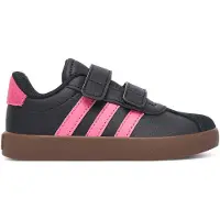 Adidas Vl Court 3.0 Infant Trainers Noir EU 23 1/2 Enfants