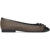 Michael Kors Ballerines 'PIPER' marron / brun foncé