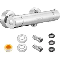 Vevor Mitigeur Thermostatique de Douche à Verrouillage Sécurisé 38°C