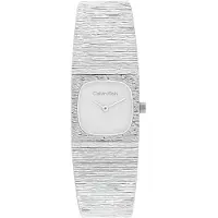 Calvin Klein Zegarek damski 25100177 srebrny fashion