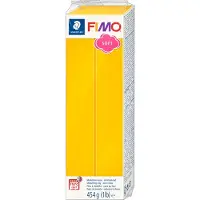 Staedtler 8021-16 Pâte à modeler Fimo soft 454 g, jaune soleil