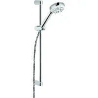 Kludi Set de douche LOGO 1S Logo barre murale 600mm chr