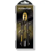 Staedtler Schnellverstellzirkel Norix gelbschwarz, Compas, Jaune, Multicolore, Noir