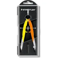 Staedtler Compas Mars comfort, Neon 3, Compas, Orange, Jaune, Multicolore