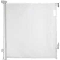 Dream baby Türschutzgitter Glide n Hide 60 cm - 140 cm Weiss (60 - 140 cm)