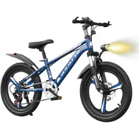 Azaris Vélo enfant 20 pouces roues à disques amortisseur latéral dérailleur