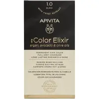 Apivita My Color Elixir coloration cheveux sans ammoniaque teinte 1.0 Black 1 pcs
