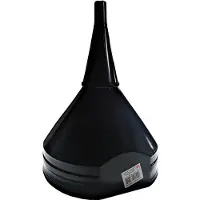 Malwa Entonnoir en plastique Giant simply noir 21 x 16cm (MAL000005)