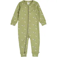 Müsli Barboteuse / body bleu marine / kiwi / blanc