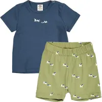 Müsli Ensemble de linge bleu / vert / blanc