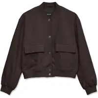 Vero Moda Veste mi-saison 'VMMaple' brun foncé