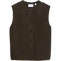 Comma Cardigan brun foncé