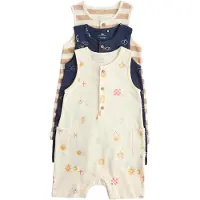 Marks & Spencer Barboteuse / body camel / beige clair / bleu marine / jaune