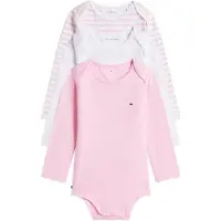 Tommy Hilfiger Barboteuse / body 'Essential' rose / blanc