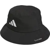 Adidas Chapeaux de sports 'CLIMAPROOF BUCKET' gris / noir