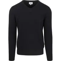 State of Art Pull V-Neck Marine Bleu foncé Bleu taille 4XL