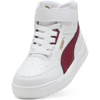 Puma Unisexe, Baskets, Shuffle Downtown Mid AC+ PS, Rouge, Blanc, (33)