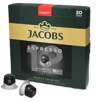 Jacobs | Espresso Ristretto - 20 capsules pour Nespresso
