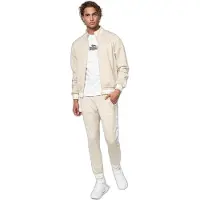 Lonsdale Survêtement 'ASHWELL' sable / blanc
