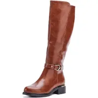 Elara Bottes marron châtaigne / rouille