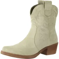 Elara Bottes de cowboy vert clair