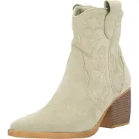Elara Bottes de cowboy vert clair