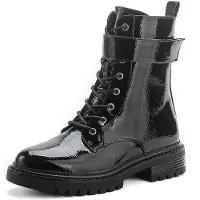 Elara Bottines à lacets noir