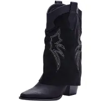 Elara Bottes de cowboy noir